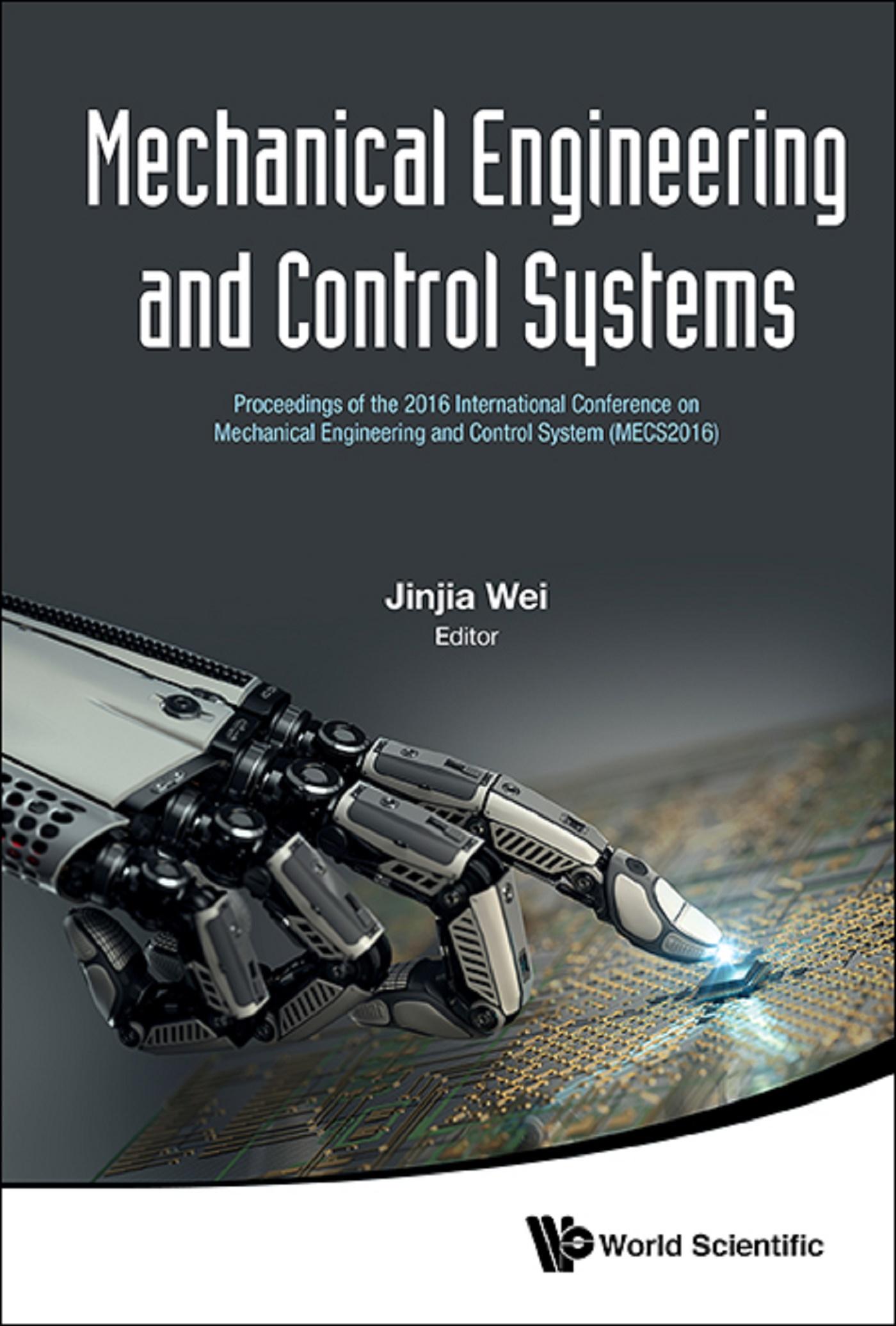 MECHANICAL ENGINEERING AND CONTROL SYSTEMS (MECS2016)