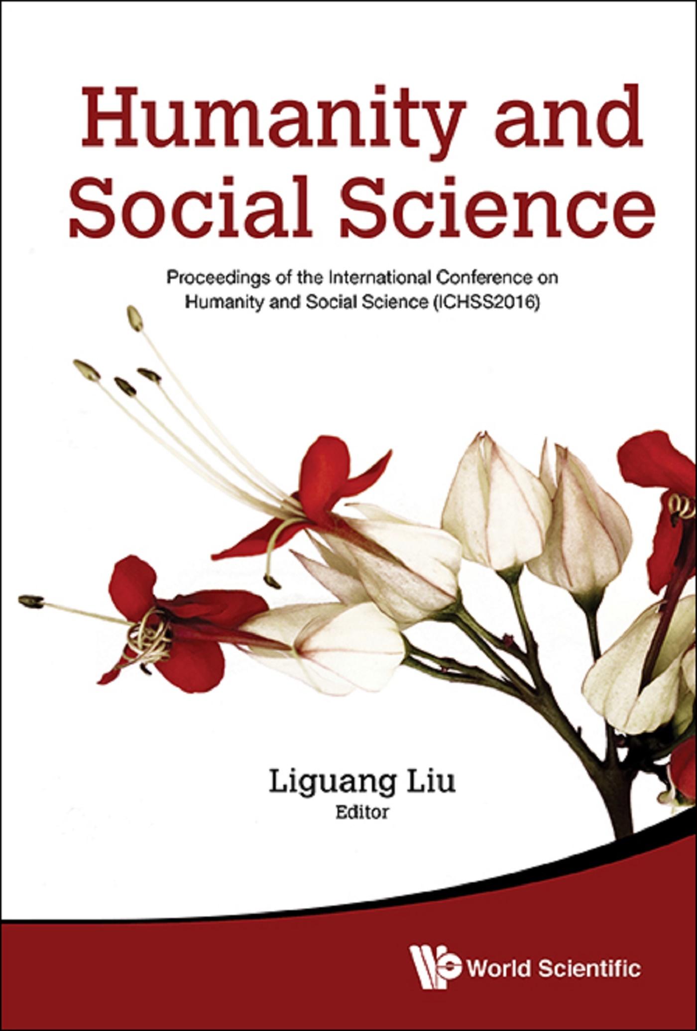 HUMANITY AND SOCIAL SCIENCE (ICHSS2016)