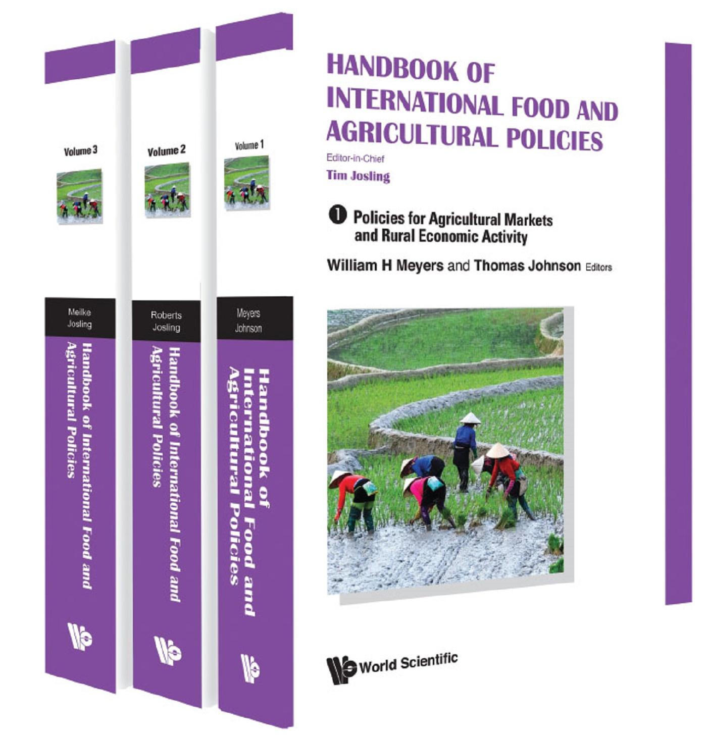 HDBK INTL FOOD & AGRICU POL (3V)