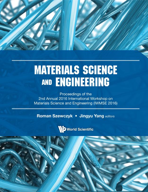 MATERIALS SCIENCE AND ENGINEERING (IWMSE 2016)