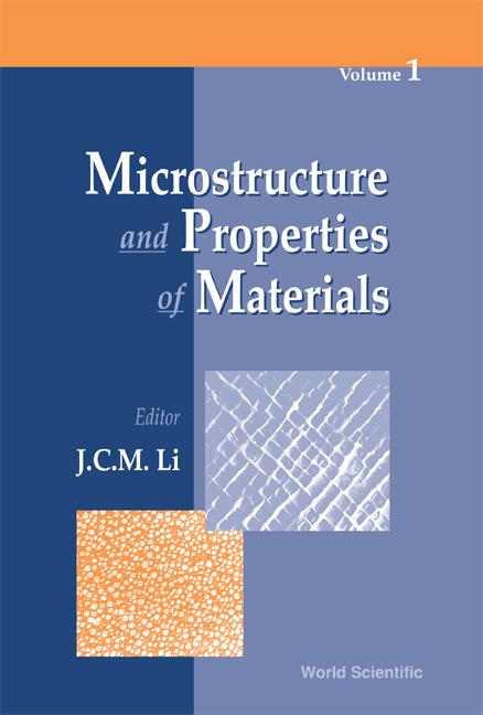 MICROSTRUCTURE & PROPERTIES...(VOL 1)
