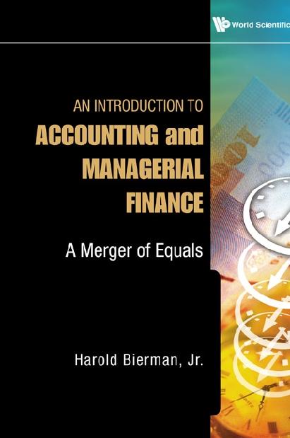 INTRO TO ACCOUNTING & MANAGERIAL FINANCE