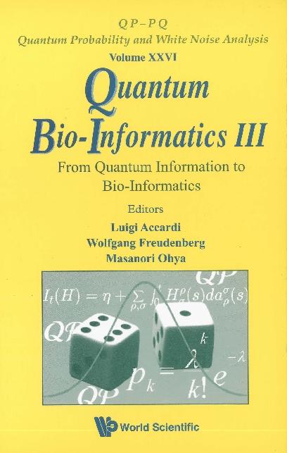 QUANTUM BIO-INFORMATICS III        (V26) by Accardi Luigi, Freudenberg Wolfgang, Ohya Masanori