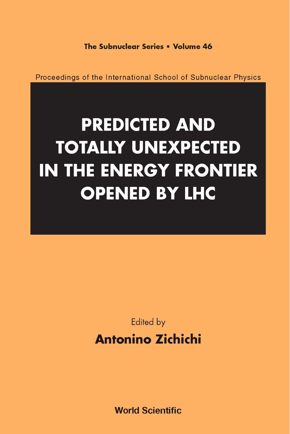 PREDICT & TOTAL UNEXPECT IN ENER FRONT..