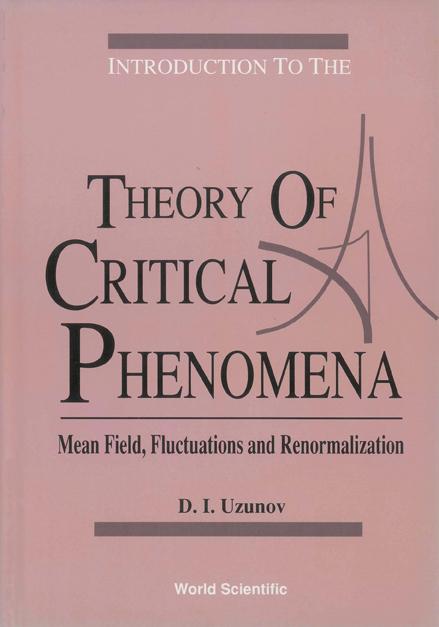 INTRO TO THE THEO OF CRITICAL PHENOMENA