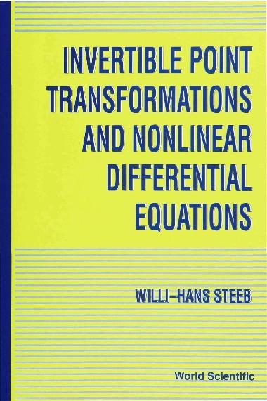 INVERTIBLE POINT TRANSFORMATION &... by Steeb Willi-hans