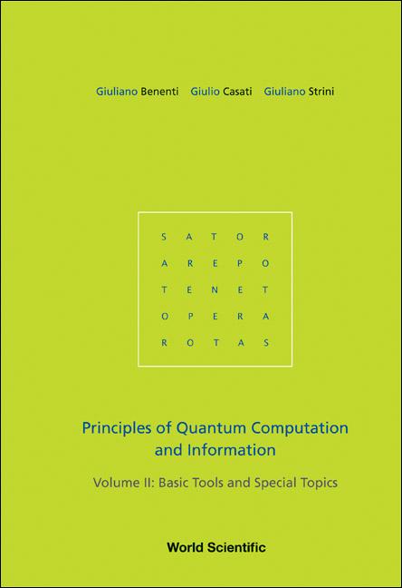 PRINCIPLES OF QUANT COMPUTAT (V2) by Giuliano Benenti, Giuliano Strini, Giulio Casati