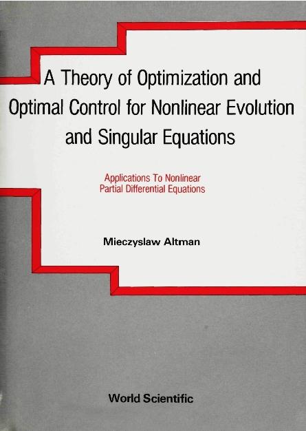 THEO.OF OPTIMIZATION & OPTIMALCONTROL... by Altman Mieczyslaw