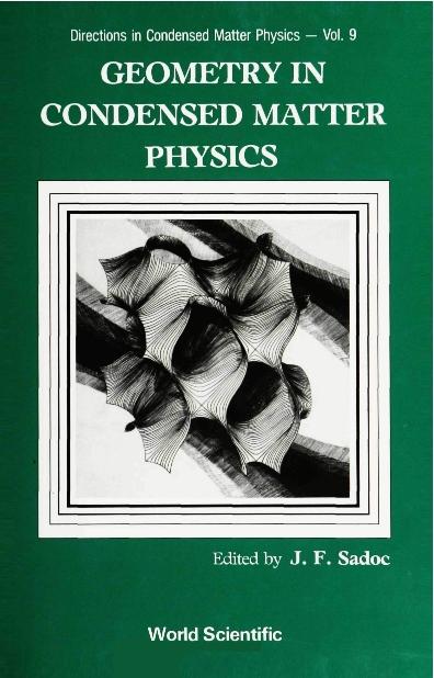 GEOMETRY IN CONDENSED MATTER...     (V9) by Sadoc Jean-francois