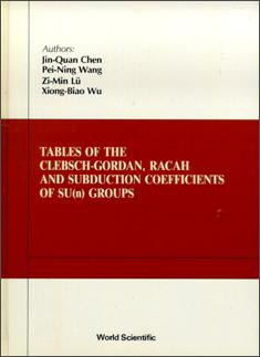TBLS OF C-G, RACAH SUBDUCTION OF SU(N) G by Chen Jin-quan, Wang Pei-ning, Wu Xiong-bao