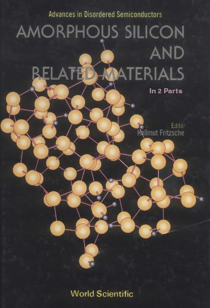 AMORPHO SILICON & REL MATER (2V) by Fritzsche Hellmut