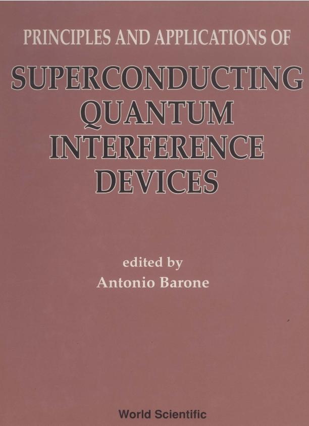 PRIN.& APPLN OF SUPERCONDUCT. QUAN INTER