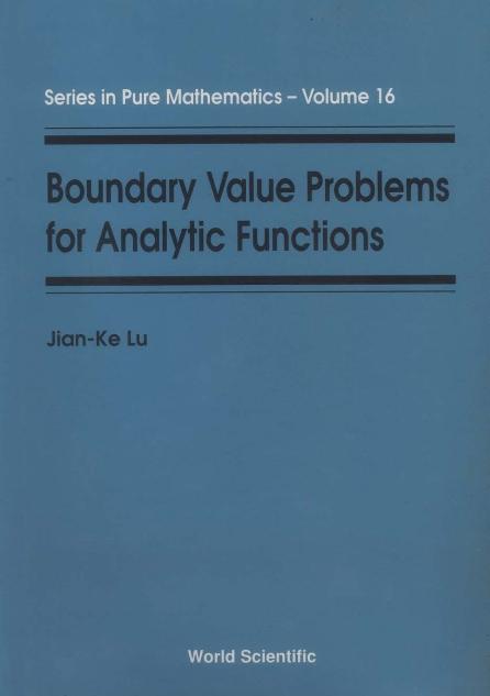 BOUNDARY VALUE PROBLEMS FOR...     (V16) by Lu Jian-ke