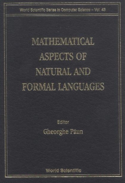 MATHEMATICAL ASPECT OF NATURAL &...(V43) by Paun Gheorghe