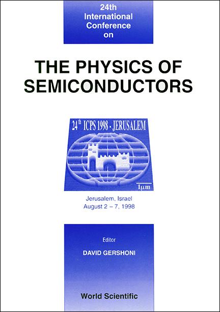 PHYS OF SEMICONDUCTORS,24TH (+CD-ROM)