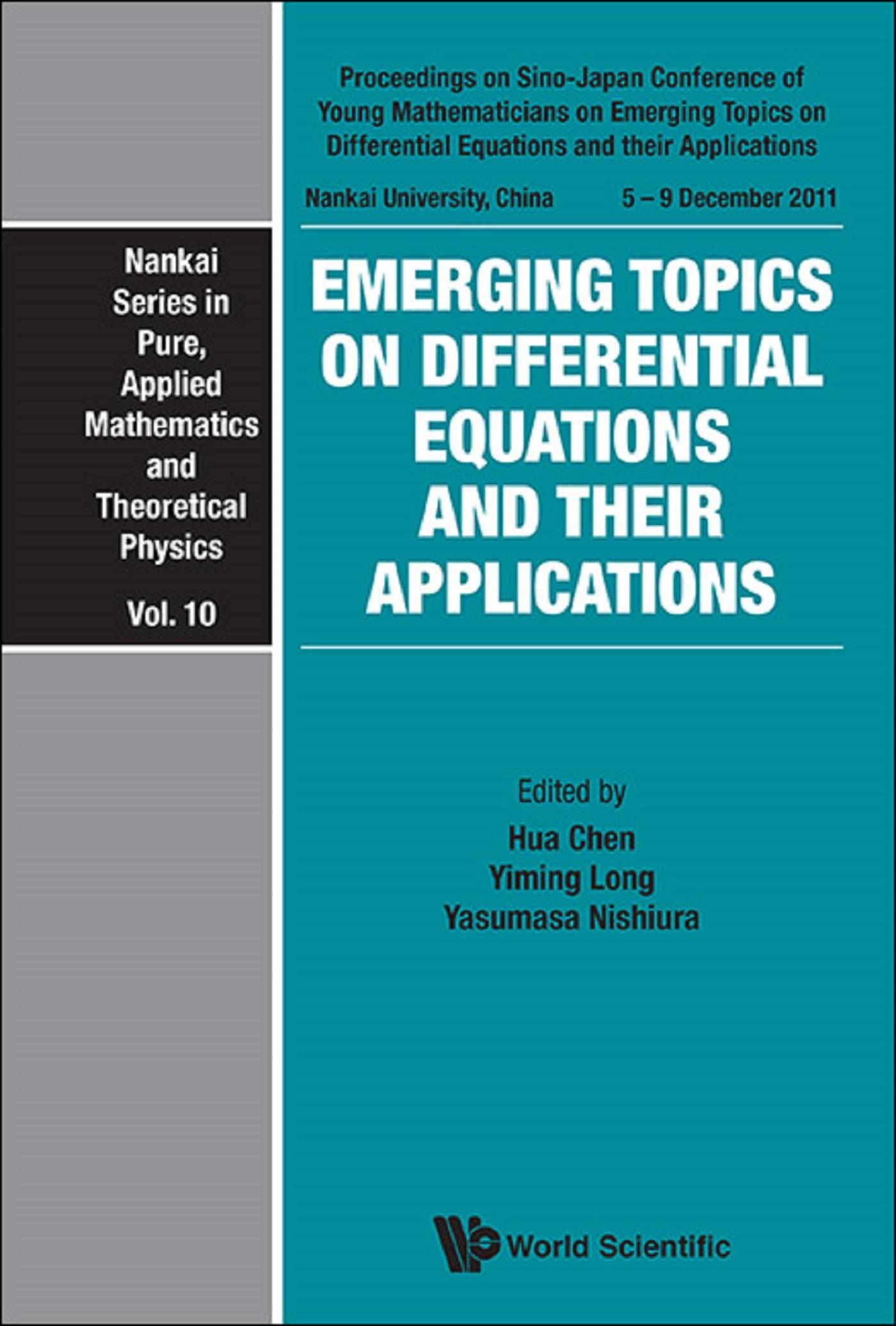 EMERGING TOPICS ON DIFFERENTIAL EQUATION & THEIR APPLICATION