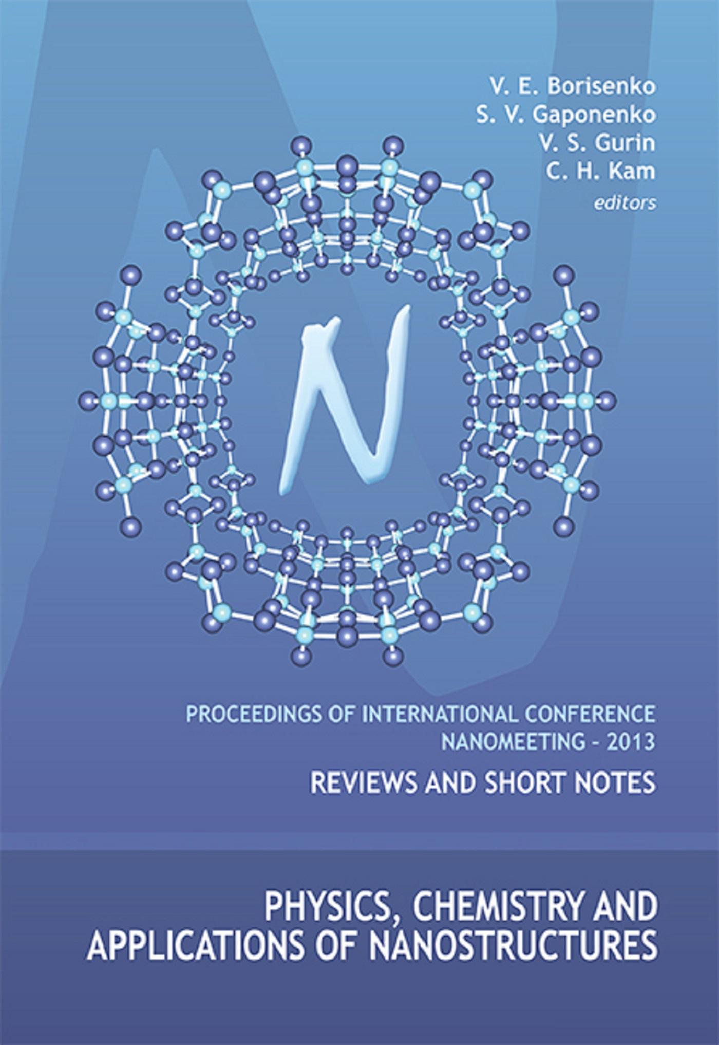 PHY, CHEM & APPL NANOSTRUC-2013