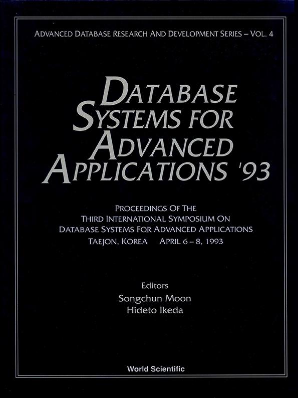 DATABASE SYSTEMS FOR...'93          (V4) by Ikeda H, Moon S C