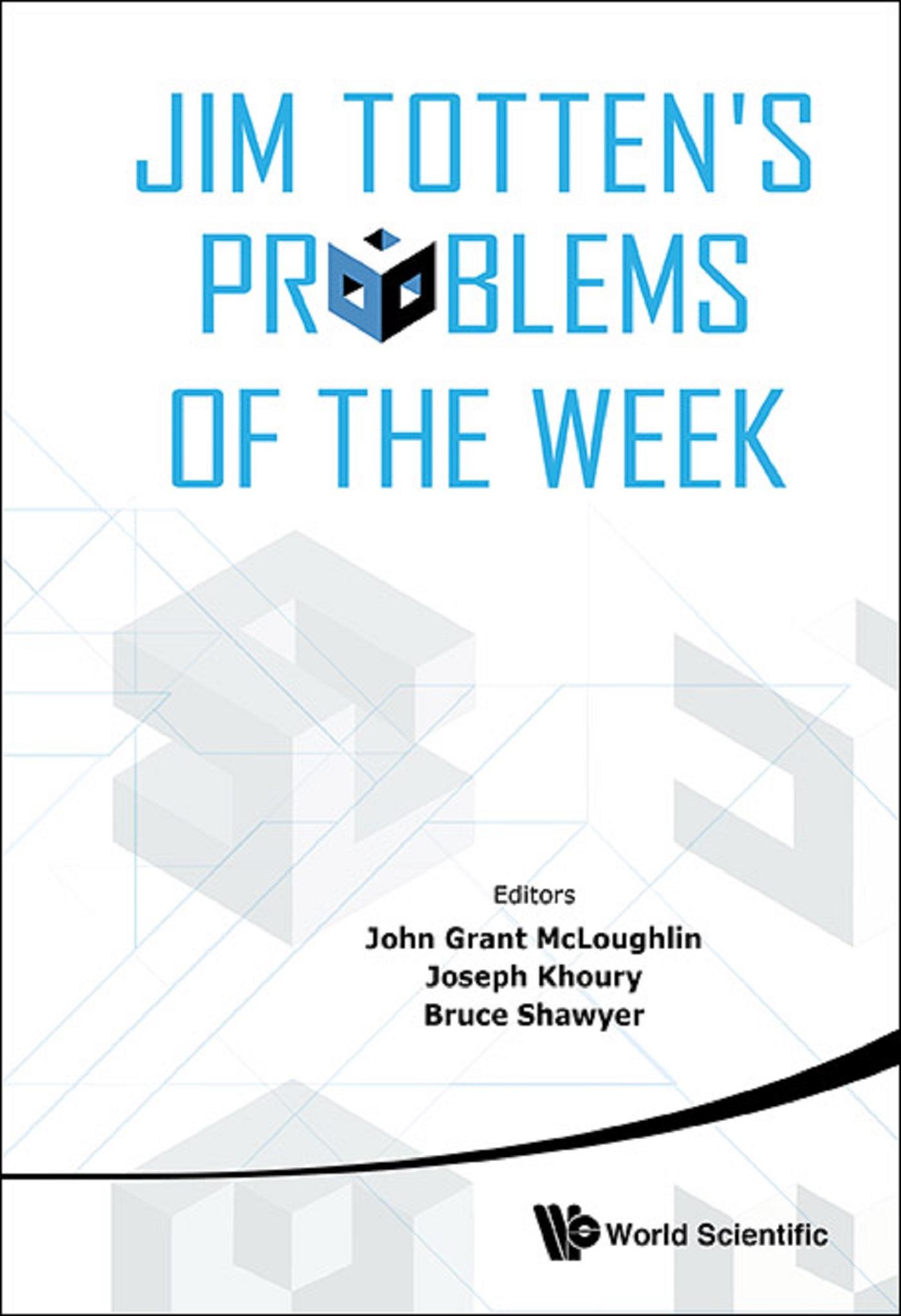 JIM TOTTEN'S PROBLEMS OF THE WEEK