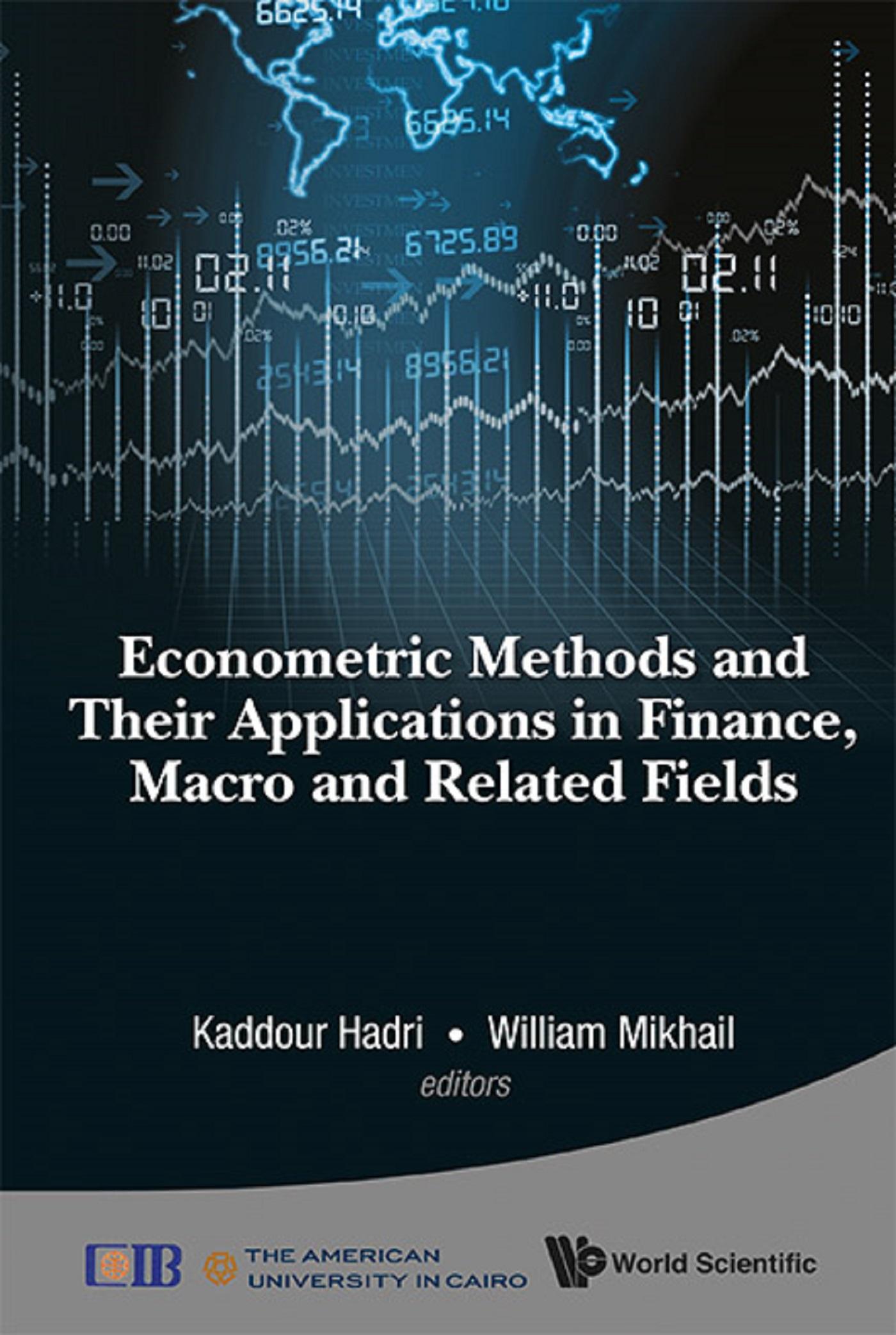 ECONOMETRIC METH & THEIR APPL IN FINAN, MACRO & RELATED FIEL