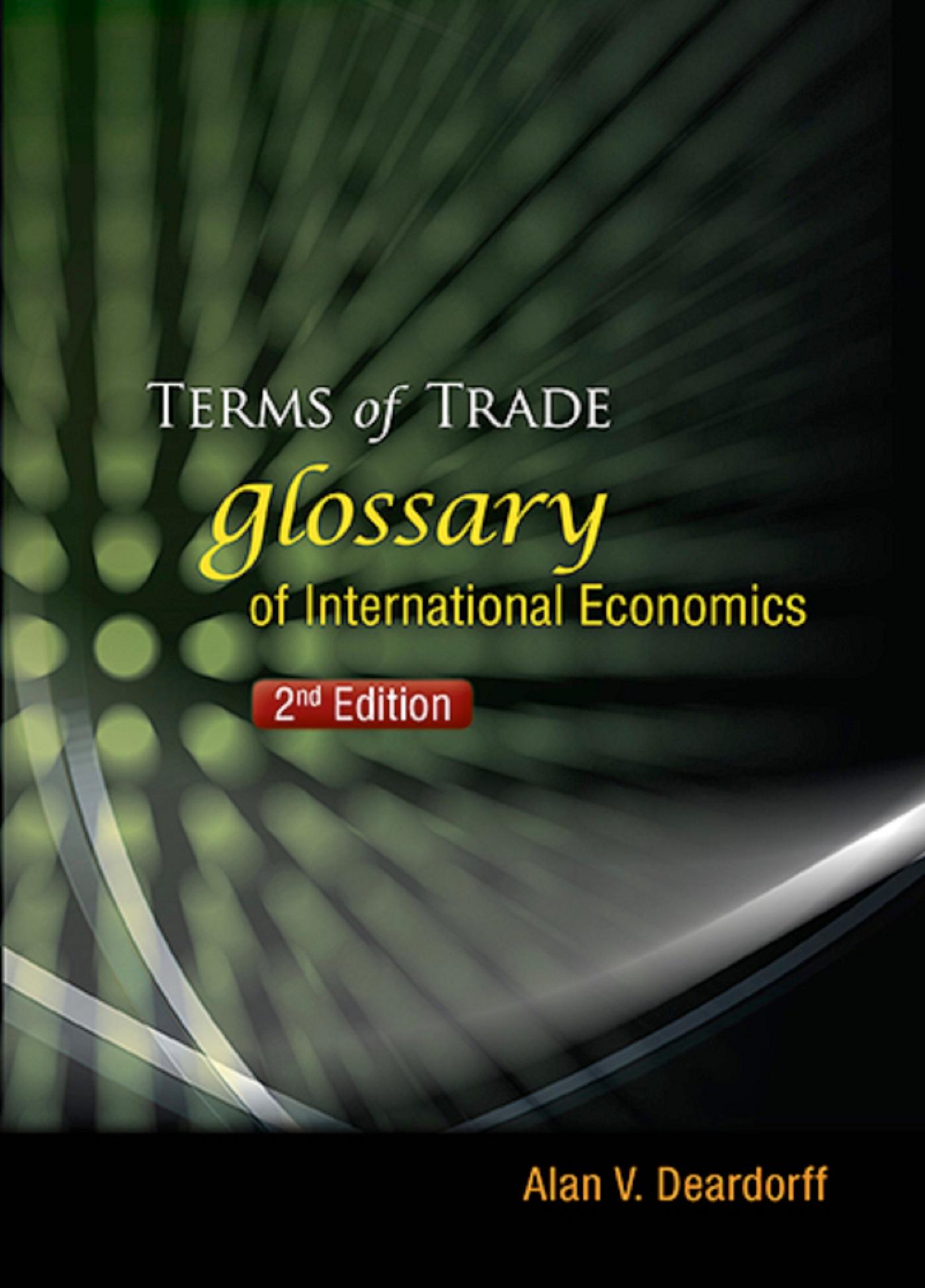 TERMS OF TRADE (2ND ED)