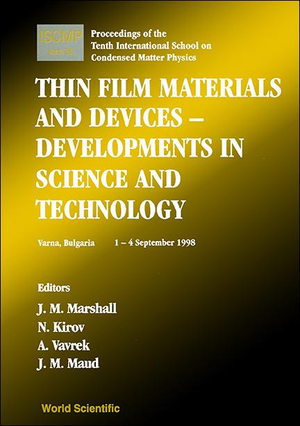 THIN FILM MATERIALS & DEVICES