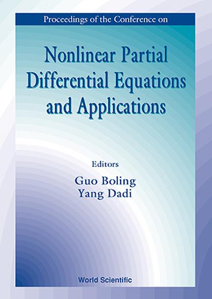 NONLINEAR PARTIAL DIFFERENTIAL EQN &... by Guo Boling, Yang Dadi