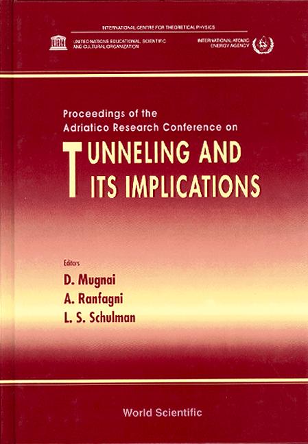TUNNELING AND ITS IMPLICATIONS(P/H) by Mugnai D, Ranfagni Anedio, Schulman Lawrence S