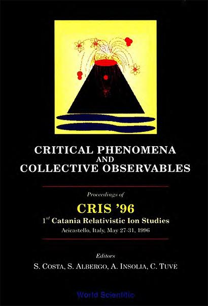 CRITICAL PHENOMENA & COLLECTIVE OBSERVAB