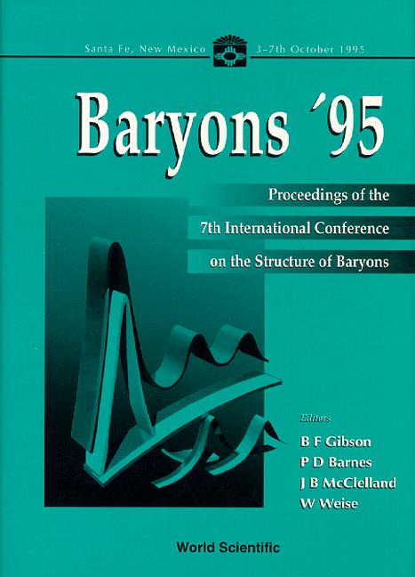 BARYONS'95 by Barnes Peter D, Gibson Benjamin F, Mcclelland John B