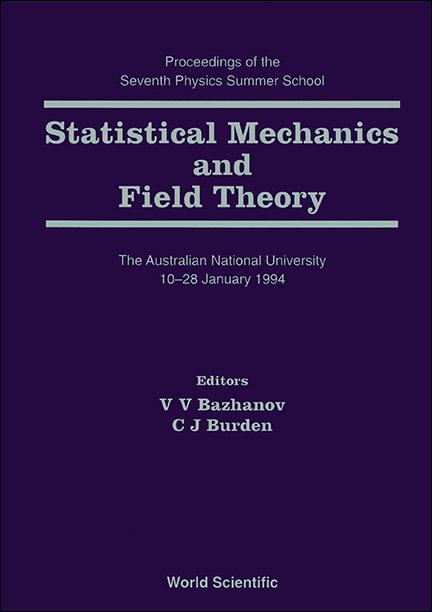 STATISTICAL MECHANICS& FIELD THEORY (V7)