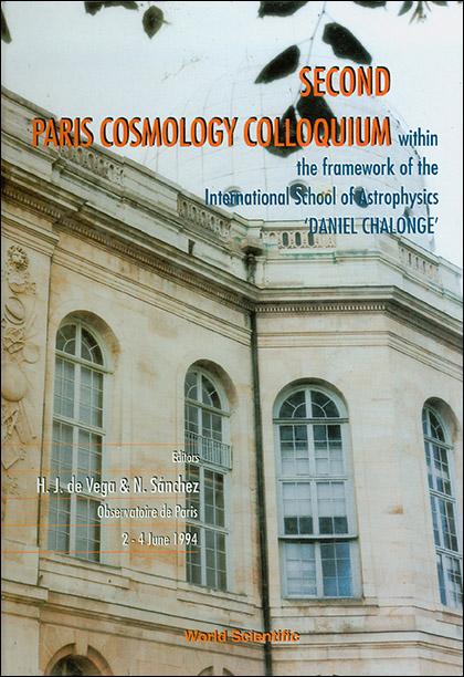 SECOND PARIS COSMOLOGY COLLOQIUM by De Vega H J, Sanchez Normalized