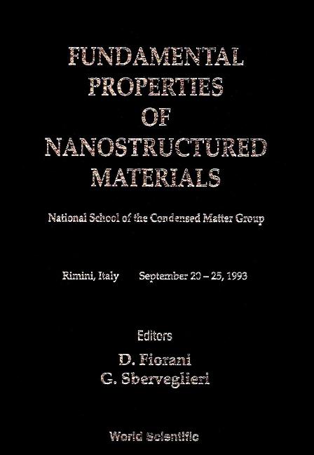 FUNDAMENTAL PROPERTIES OF NANOSTRUCTURED