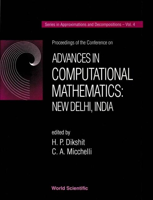 ADV IN COMPUTATIONAL MATHS:...      (V4) by Dikshit H P, Micchelli Charles A