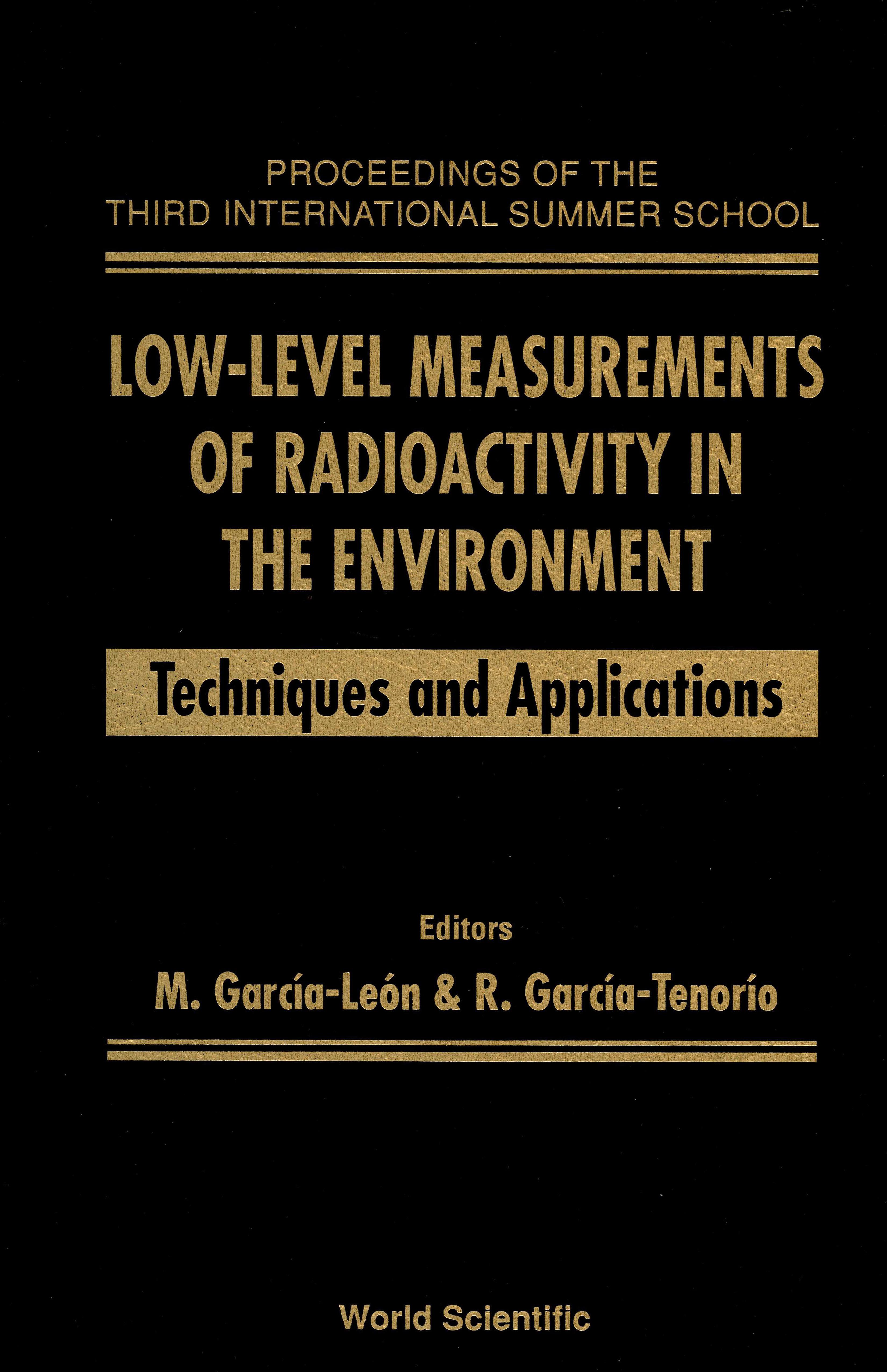 LOW-LEVEL MEASUREMENTS OF RADIOACTIVITY