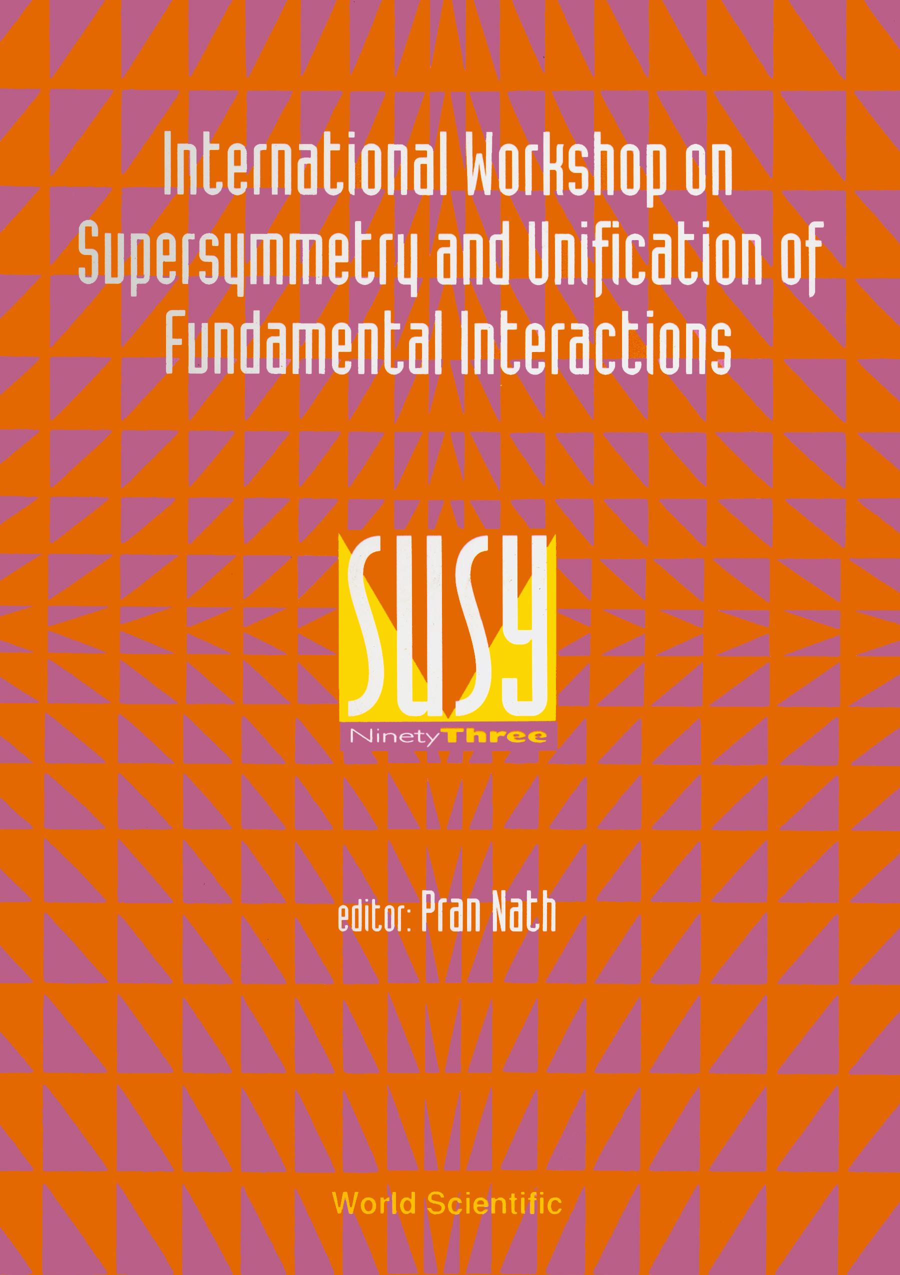 SUPERSYMMETRY & UNIFICATION OF FUND...