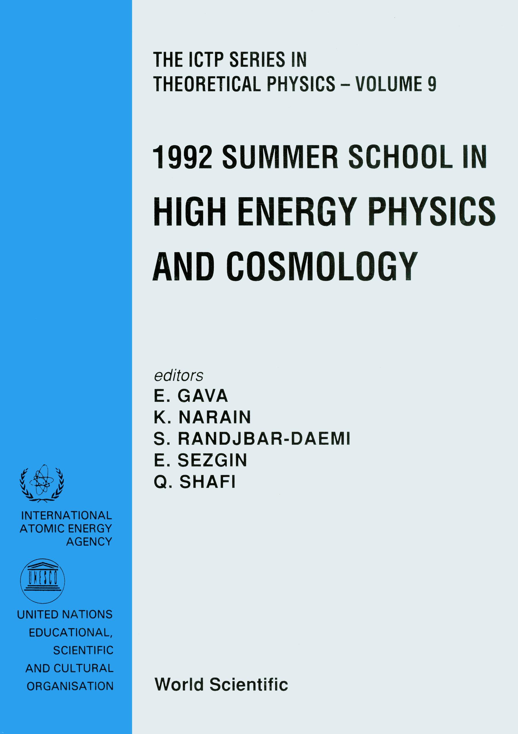 HIGH ENERGY PHYSICS &...1992        (V9)