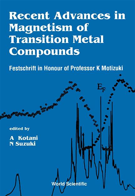 RECENT ADV IN MAGNETISM OF TRANSITION