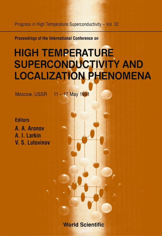 HIGH TEMP SUPERCONDUCTIVITY &...   (V32) by Aronov A, Larkin A, Lutovinov Vsevolod