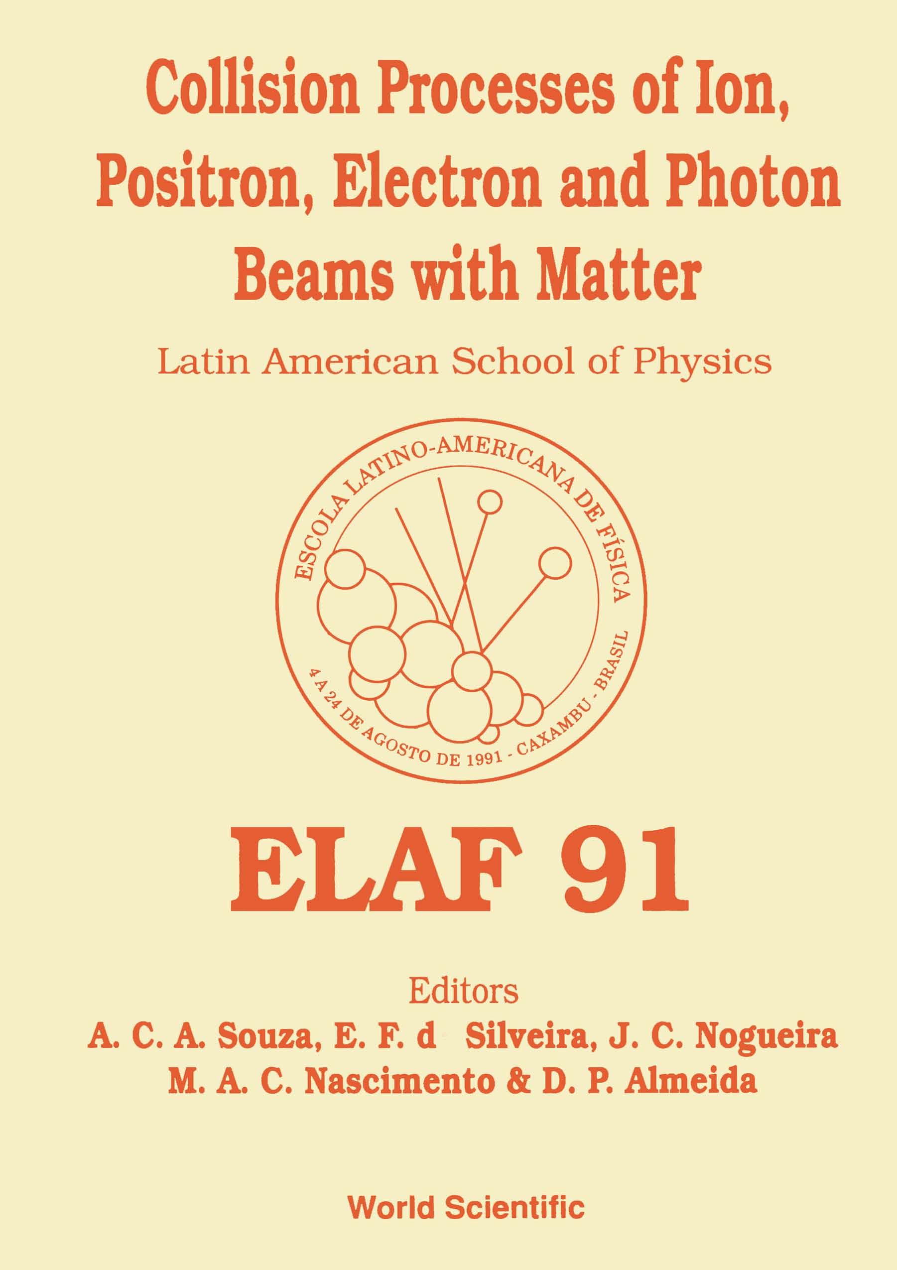 COLLISION PROCESSES OF ION,POSITRON,...