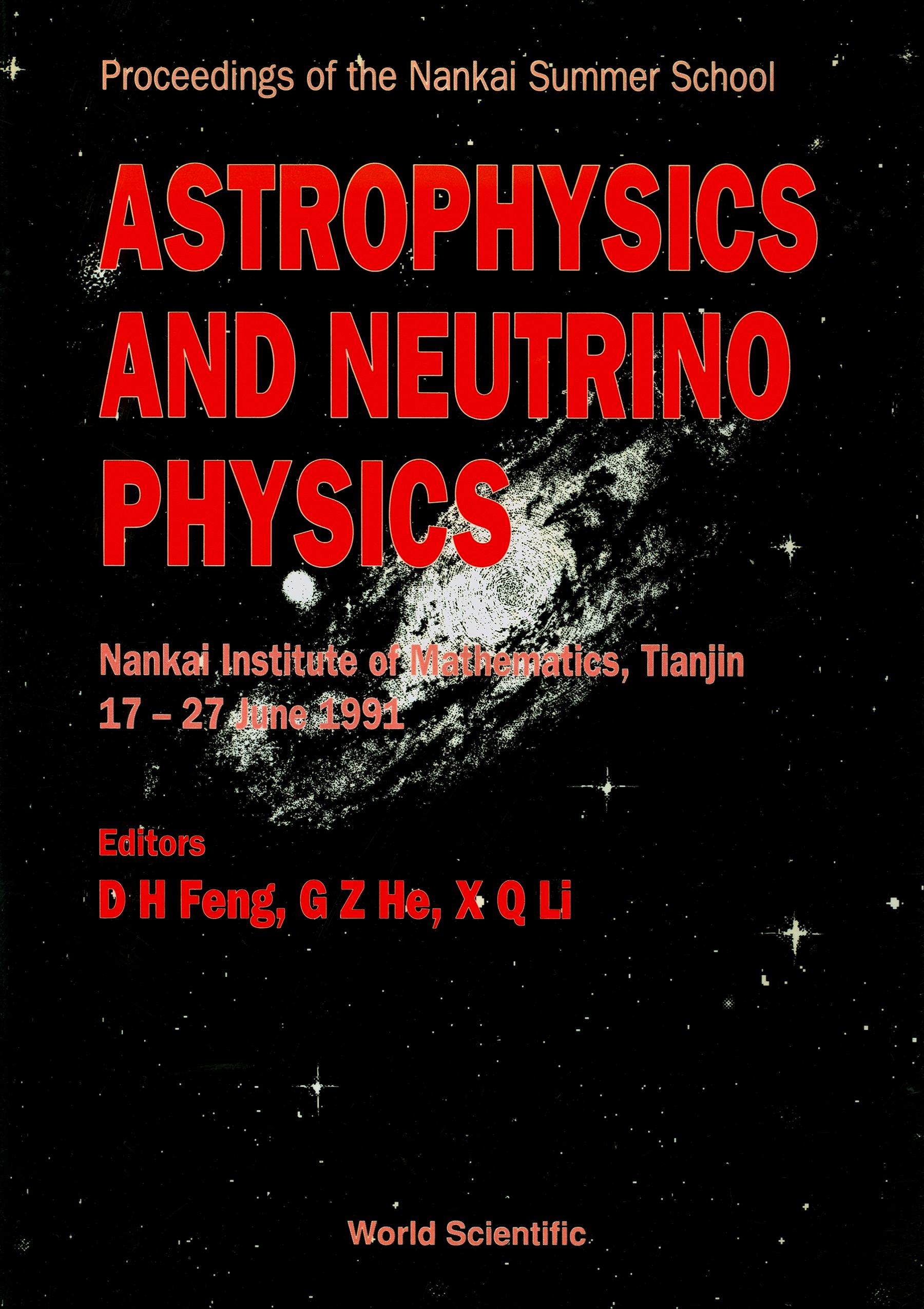 ASTROPHYSICS & NEUTRINO PHYSIC