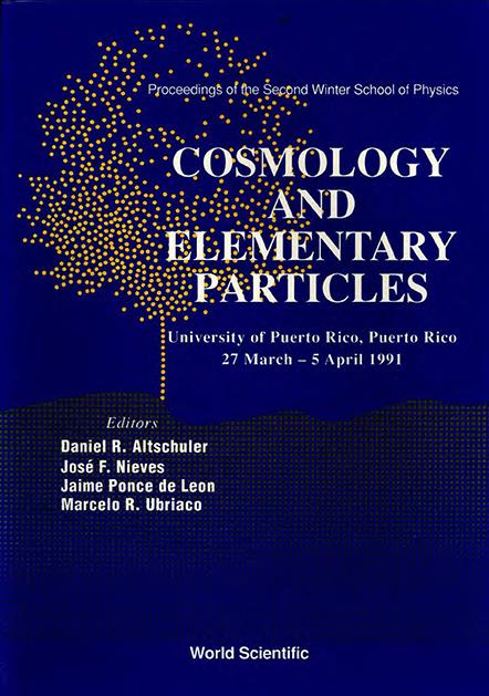 COSMOLOGY & ELEMENTARY PART-  ICLES  (P/