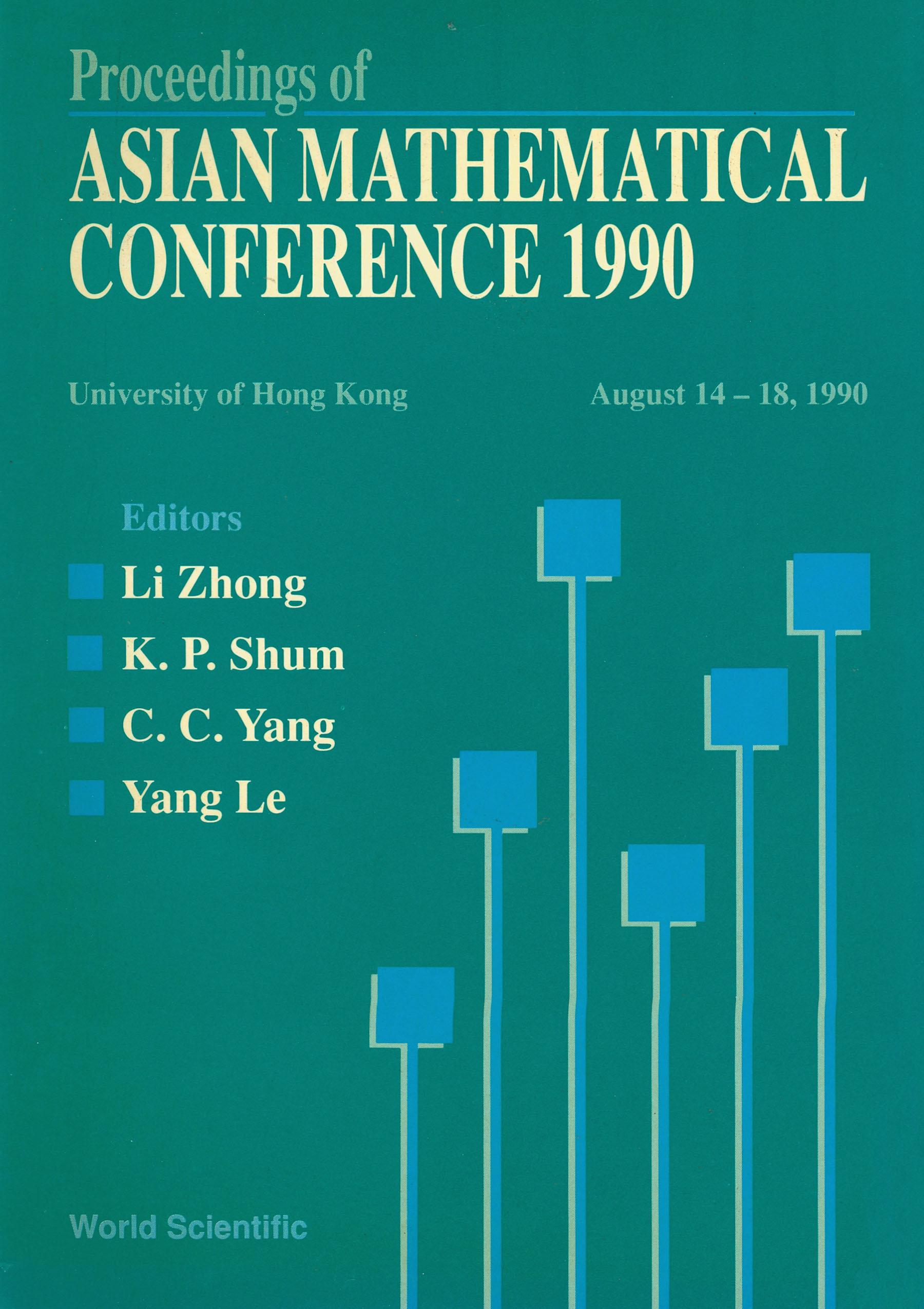 ASIAN MATHEMATICAL CONFERENCE,1990  (P/H