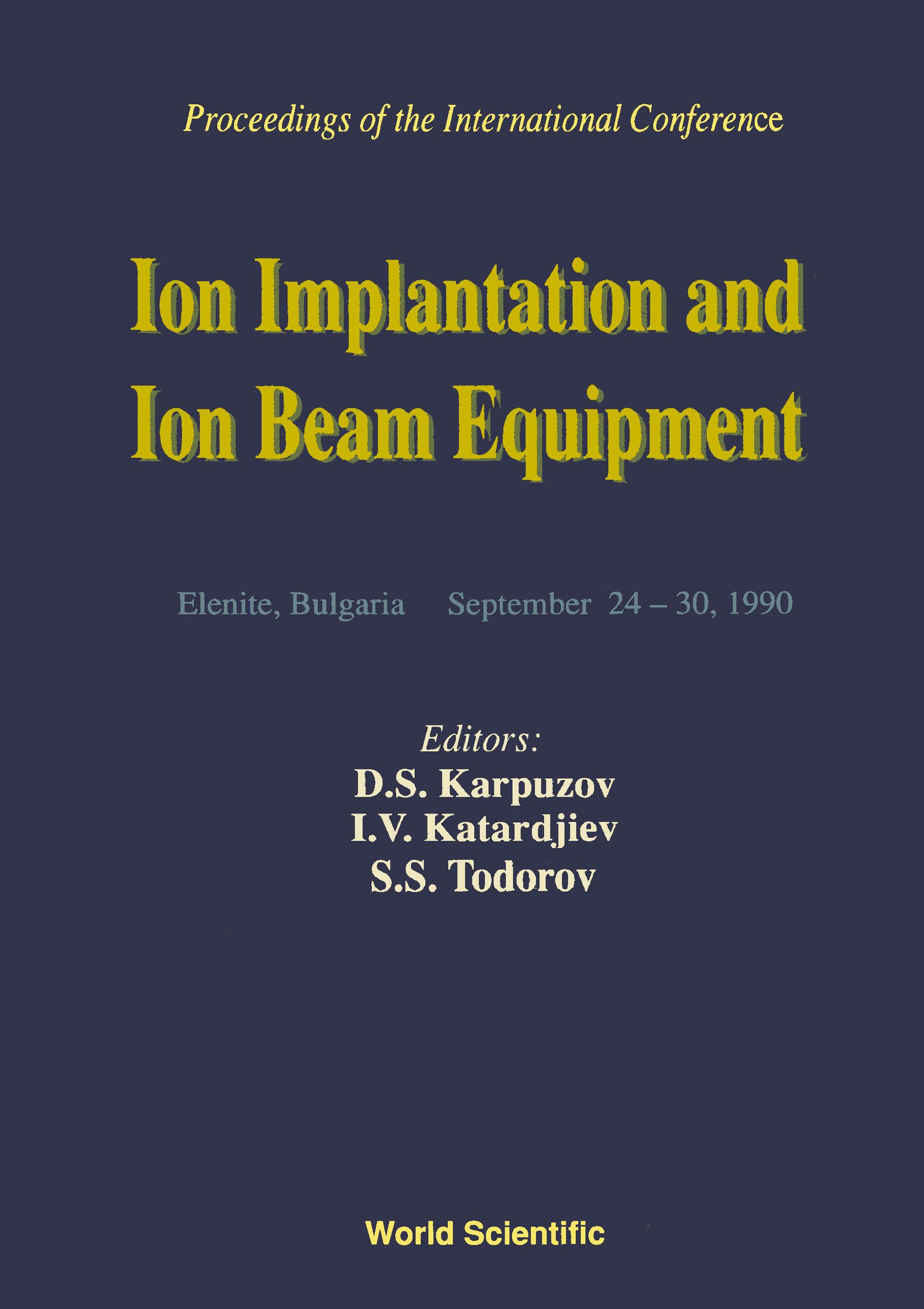 ION IMPLANTATION & ION BEAM   EQUIPMENT