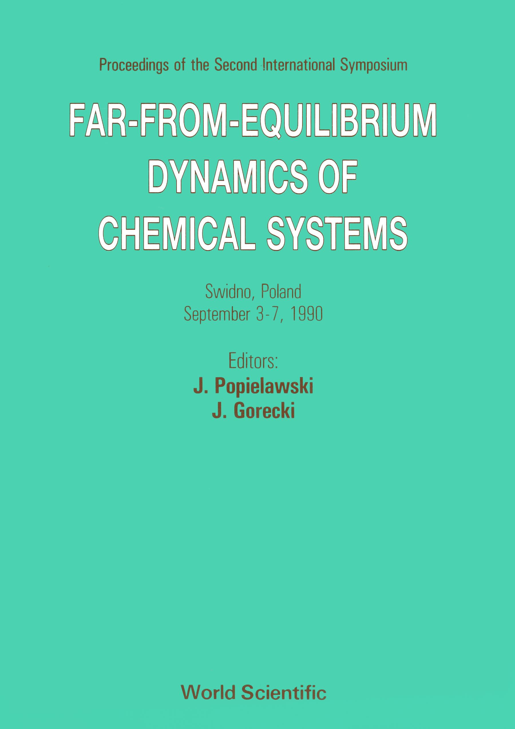 FAR FROM EQUILIBRIUM DYNS. OF CHEMICAL S