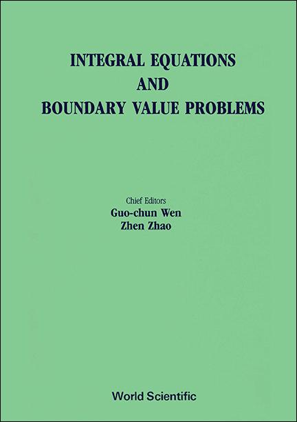 INTEGRAL EQNS & BOUNDARY VALUE PROB