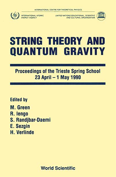 STRING THEORY AND QUANTUM GRAVITY