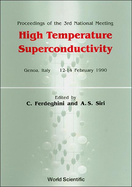 HIGH TEMPERATURE SUPERCONDUCTIVITY