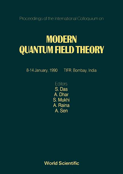 MODERN QUANTUM FIELD THEORY   (P/H)