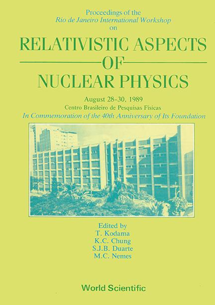 RELATIVISTIC ASPECT OF NUCLEAR PHYSICS